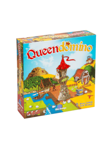 Queendomino - Jeux de société - Jeux Familiaux - cover - couverture - boîte