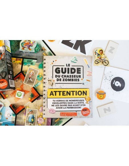 Zombie Kidz Evolution - Jeux enfants - Jeux 7 ans - contenu - matériel - fiches - personnages