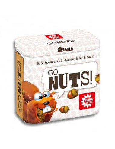 Go Nuts - Jeux de société - Jeux Familaiux - cover -couverture - boîte