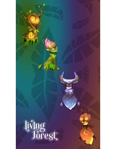 Living Forest - Jeux de société - Jeux Initiés - cover - couverture - boîte - contenu - matériel - visuel