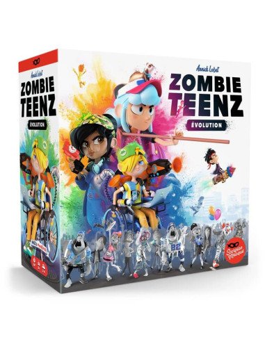 Zombie Teenz Evolution - Jeux de socitété - Jeux Coopératifs - cover - couverture - boîte