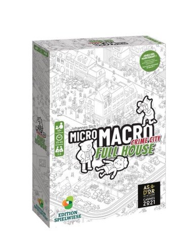 Micro Macro : Crime City 2 - Full House - Jeux de société -Jeux d'Enquêtes - cover - couverture - boîte