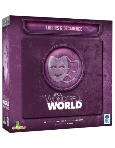 It's a Wonderful World : Loisirs & Décadence - extension - Jeux de société - cover - couverture - boîte