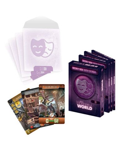 It's a Wonderful World : Loisirs & Décadence - extension - Jeux de société - contenu - matériel - cartes