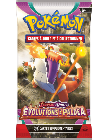 Booster Pokémon EV02 : Evolution à Paldea - cartes à collectionner