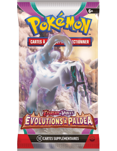 Booster Pokémon EV02 : Evolution à Paldea - cartes à collectionner