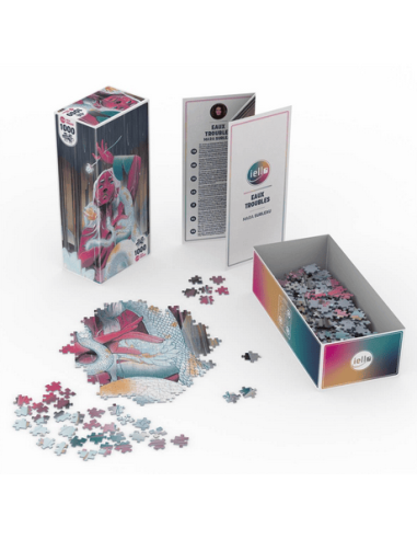 Puzzle UNIVERSE 1000P : Eaux Troubles - contenu - matériel - visuel
