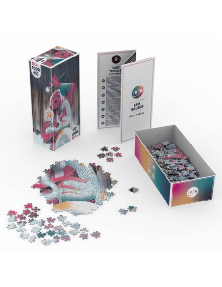 Puzzle UNIVERSE 1000P : Eaux Troubles - contenu - matériel - visuel