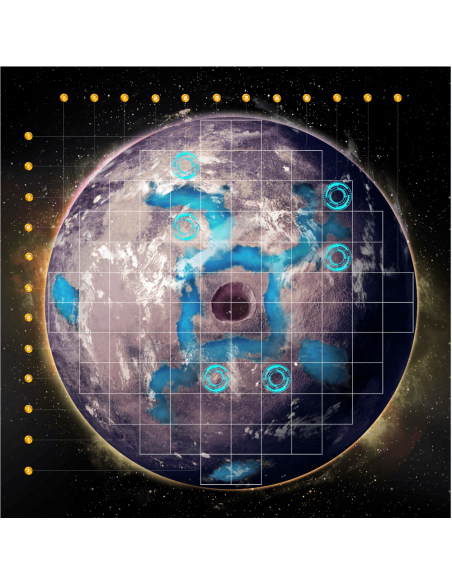 Planet Unknown - Edition Limitée - Jeux de société - Jeux Experts - contenu - matériel - plateau - planète