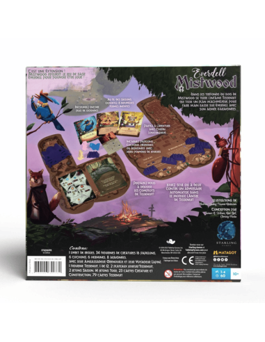 Everdell Mistwood - Extension Everdell - Jeu de Société - Dos