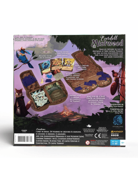 Everdell Mistwood - Extension Everdell - Jeu de Société - Dos