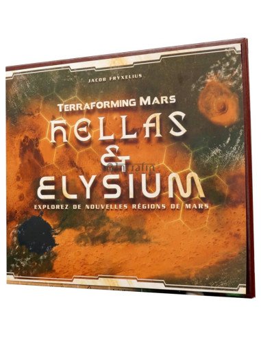 Terraforming Mars : Hellas & Elysium (Ext) - Jeux de société - Jeux Experts - cover - couverture - boîte