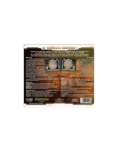 Terraforming Mars : Hellas & Elysium (Ext) - Jeux de société - Jeux Experts - dos de la boîte