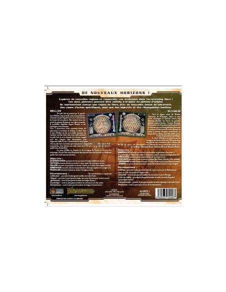 Terraforming Mars : Hellas & Elysium (Ext) - Jeux de société - Jeux Experts - dos de la boîte