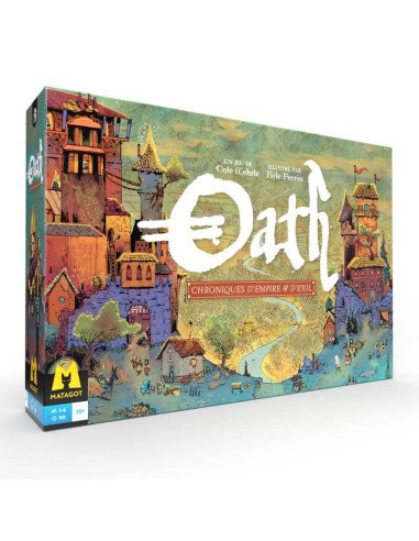 Oath : Chronicles of Empire and Exile - Jeux de société - Jeux Experts - cover - couverture - boîte