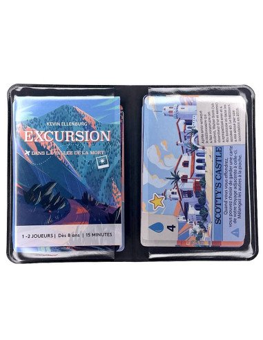 Excursion dans la Vallée de la Mort - Micro Games - Jeux de société - Jeux 2 Joueurs - Jeux Solo - contenu - matériel - cartes