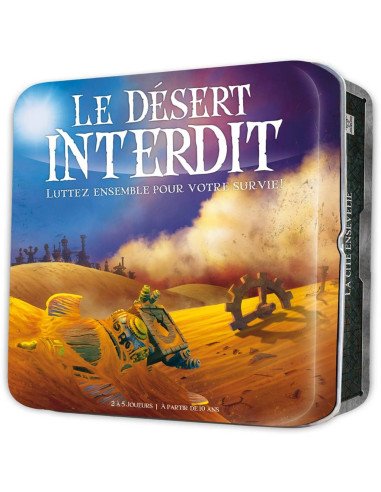 Le Désert Interdit - Jeux de société - Jeux Coopératifs - cover - couverture - boîte