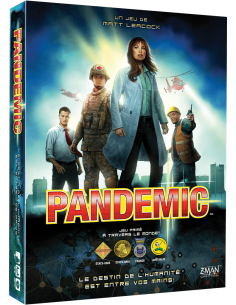 Pandemic - Jeux de société - Jeux Coopératifs - cover - couverture - boîte