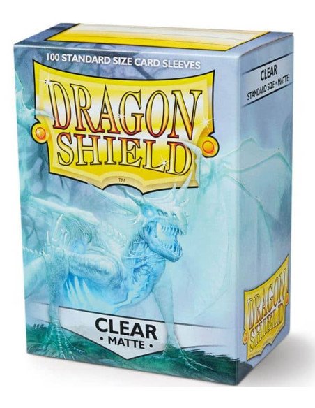 Dragon Shield - Standard Sleeves - Matte Clear (x100)