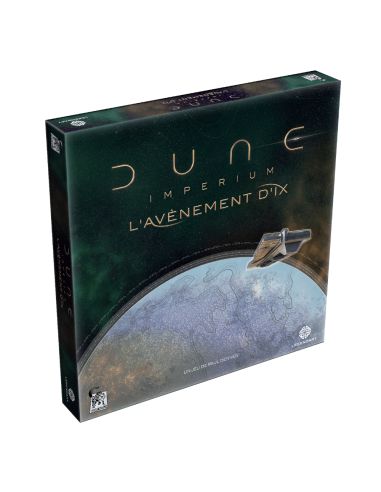 Dune Imperium - L'avènement d'Ix - Extension - cover - couverture - boîte