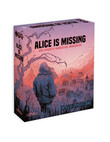 Alice is Missing - Jeux de société - Jeux d'Enquête - cover - couverture - boîte