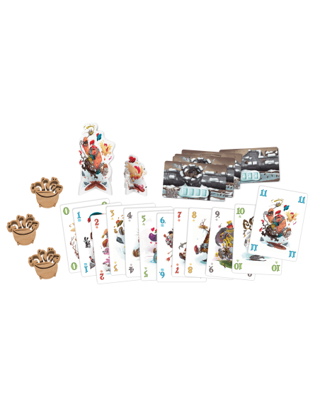 Schotten Totten 2 - Jeux de société - Jeux 2 Joueurs - contenu - matériel - cartes - pions - jetons