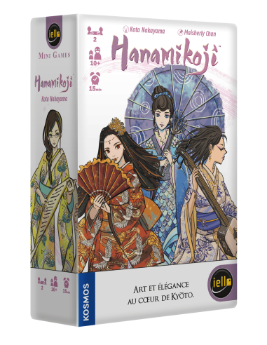 Hanamikoji - Jeux de société - Jeux 2 Joueurs - cover - couverture - boîte