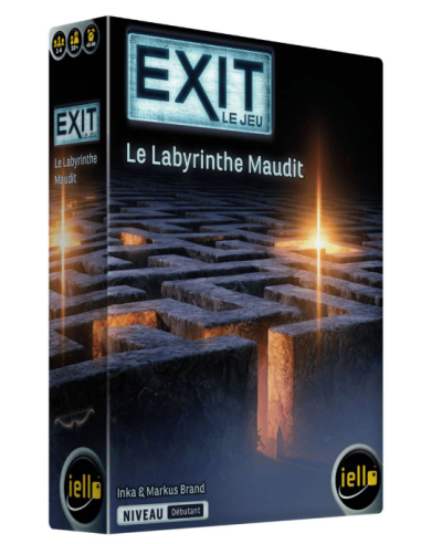 Exit : Le Labyrinthe Maudit (Débutant) - Escape Game - Boite