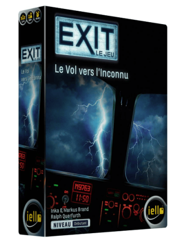 Exit : Le Vol vers l'Inconnu (Débutant) - Escape - Game - Boite