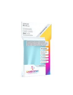 GG : 50 sleeves Gray Prime Standard (66x91mm) - Protège-cartes - cover