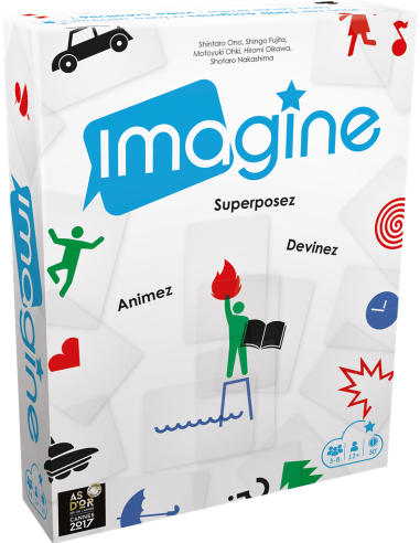 Imagine - Jeux d'ambiance - Jeux de Dessin - cover - couverture - boîte