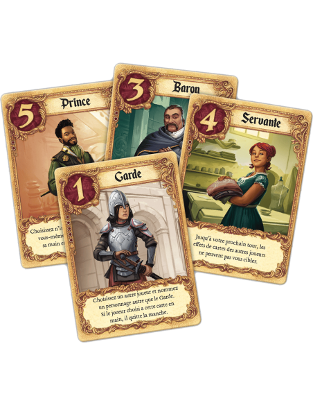 Love Letter - Jeux de société - Jeux Familiaux - contenu - matériel - cartes