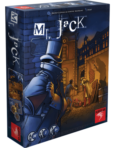 Mr. Jack London - Jeux de société - Jeux 2 Joueurs - cover - couverture - boîte