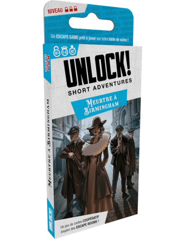 Unlock! Short Adventures : Birmingham - Escape Game - Couverture 1