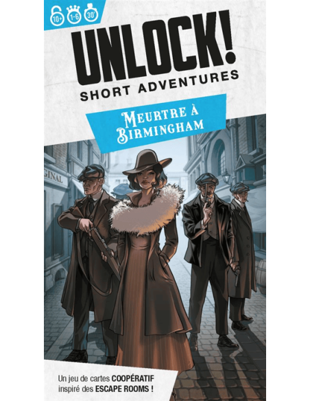 Unlock! Short Adventures : Birmingham - Escape Game - Couverture 3 Unlock! Short Adventures : Birmingham - Escape Game - Couverture 3