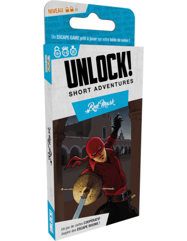 Unlock! Short Adventures : Red Mask - Boite 1