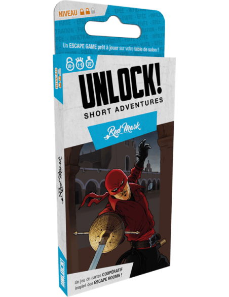 Unlock! Short Adventures : Red Mask - Boite 1 Unlock! Short Adventures : Red Mask - Boite 1