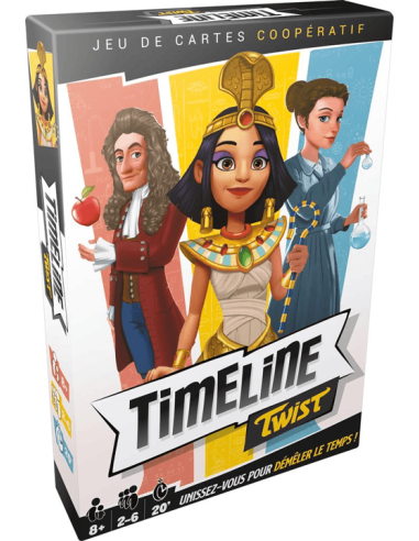 Timeline Twist - Jeu Coopératif - Boîte