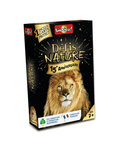 Défis Nature : 15e Anniversaire - Cartes à collectionner - cover - couverture - boîte