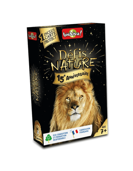 Défis Nature : 15e Anniversaire - Cartes à collectionner - cover - couverture - boîte Défis Nature : 15e Anniversaire - Cartes à collectionner - cover - couverture - boîte