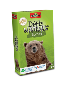 Défis Nature : Europe - Cartes à collectionner - cover - couverture - boîte