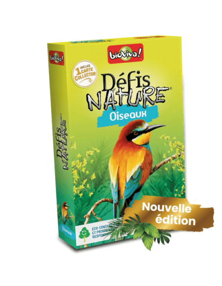 Défis Nature : Oiseaux 2023 - cartes à collectionner - cover - couverture - boîte
