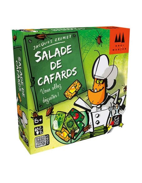 Salade de Cafards - Jeux de société - Jeux Familiaux - cover - couverture - boîte