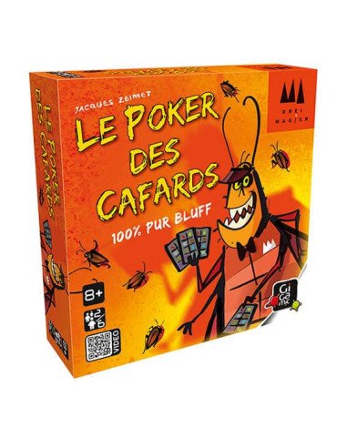 Poker des Cafards - Jeux de société - Jeux Familiaux - cover - couverture - boîte