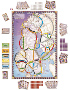 Les Aventuriers du Rail : Scandinavie - Jeux de société - Jeux familiaux - cover - couverture - boîte 2