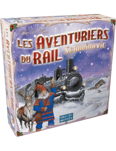 Les Aventuriers du Rail : Scandinavie - Jeux de société - Jeux familiaux - cover - couverture - boîte