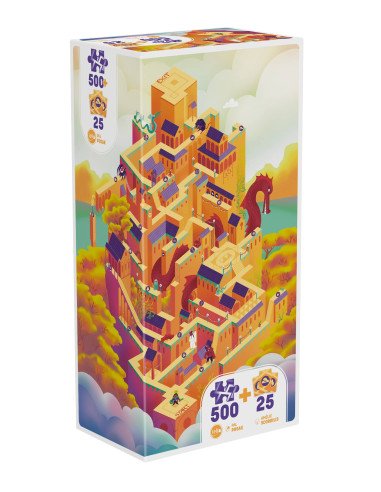 Puzzle Play Donjon : Château - cover - couverture - boîte