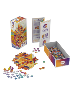 Puzzle Play Donjon : Château - cover - couverture - boîte 2
