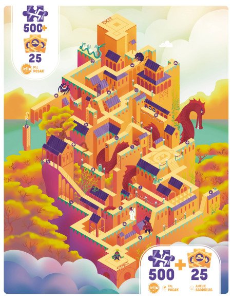 Puzzle Play Donjon : Château - visuel Puzzle Play Donjon : Château - visuel
