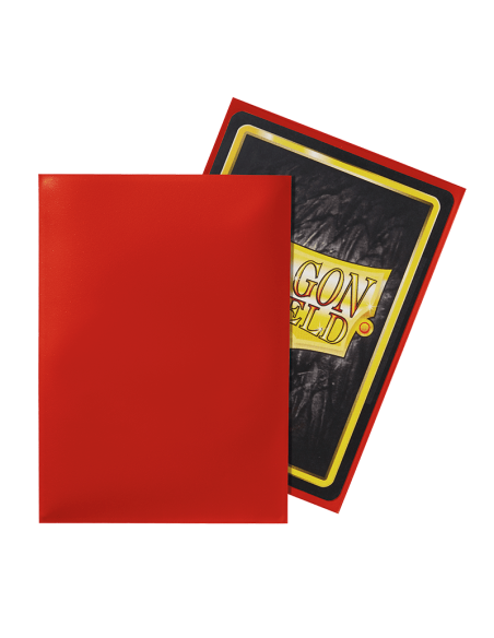 Dragon Shield - Standard Sleeves - Crimson (x100)